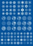 100+ Snowflake Vector Collection for Laser Cutting DXF SVG