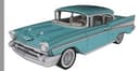 1957 Chevrolet Bel Air Classic Car 3D Puzzle Laser Cut DXF File