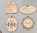 2020 Themed Christmas Ornament Bundle Laser Cut Files (SVG, DXF)