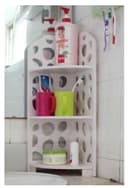 3-Tier Corner Bathroom Shelf Laser Cut Vector File