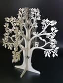 3D Decorative Tree Jewelry Holder Laser Cut Vector File