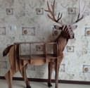 3D Deer Bookshelf Laser Cut Plan DXF Vector File