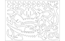Arquivo Vetorial de Esqueleto de Dinossauro 3D para Corte a Laser (DXF)