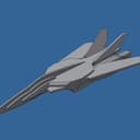 3D Fighter Jet Toy Model Laser Cut Vector Files DXF