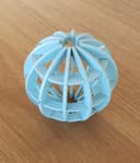 Arquivo Vetorial de Globo Esférico 3D para Corte a Laser