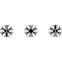 3D Interlocking Snowflake DXF File for Laser Cutting