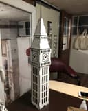 Quebra-Cabeça 3D Big Ben para Corte a Laser - Arquivo CDR