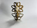 3D Laser Cut Flower Pot Stand Vector Template - DXF, CDR