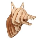 Projeto 3D Cabeça de Raposa para Corte a Laser CDR