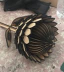 Archivo Vectorial de Flor Protea 3D para Corte Láser
