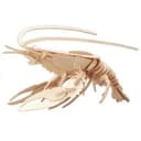 3D Lobster Puzzle Laser Cut Vector File (DXF)