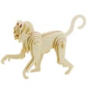 Arquivo Vetorial de Quebra-Cabeça 3D de Macaco para Laser Cut