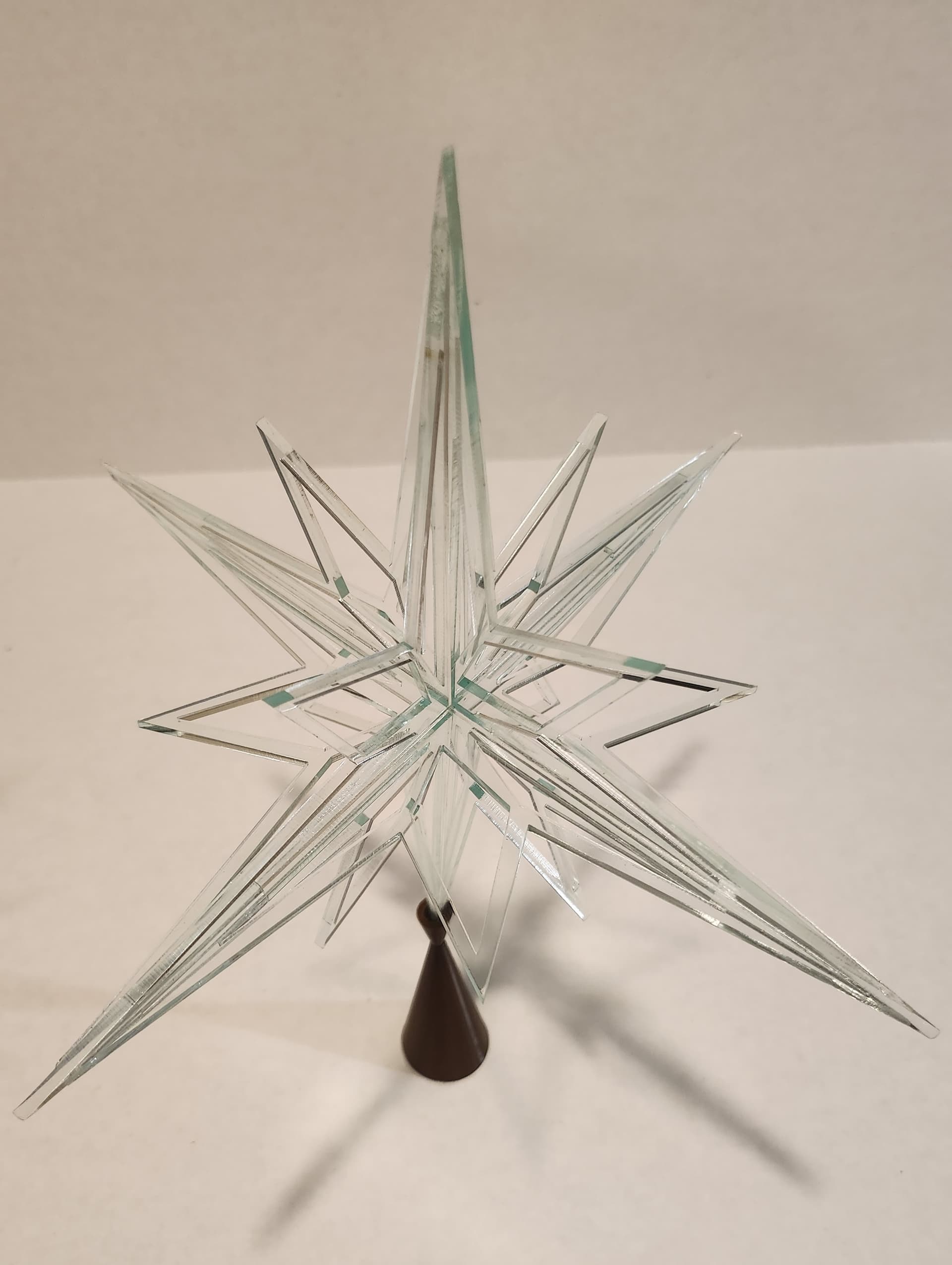 3D Moravian Star Laser Cut SVG Vector File