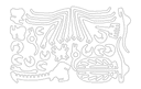 Arquivo Vetorial DXF de Quebra-Cabeça 3D de Mosquito