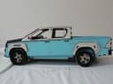 3D Pickup Truck Model for Laser Cutting Vector File