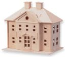 3D Puzzle Country Mansion Laser Cut Vector File