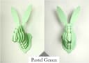 Archivo Vectorial de Cabeza de Conejo 3D para Corte Láser