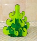 3D Swirl Christmas Tree Laser Cut Vector File