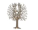 3D Tree Jewelry Stand with Birds Laser Cut Vector File