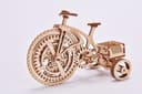 3D Wooden Bicycle Gear Model Laser Cut File