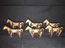 3D Wooden Horse Puzzle Laser Cut Vector File
