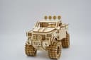 Modelo 3D de Monster Truck para Corte Láser en Madera