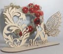8 March Women's Day Fairy Decor Laser Cut Vector File