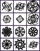 Abstract Geometric Patterns & Ornaments Vector DXF Set