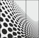 Vector de Patrón de Onda de Semitono para Corte Láser