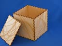 Archivo Vectorial de Caja de Almacenamiento para Laser Cut