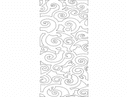 Panel Decorativo con Patrón de Espirales Abstractas DXF
