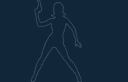 Action Spy Girl Silhouette Vector File for Laser Cutting DXF