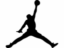 Arquivo Vetorial do Logo Air Jordan Jumpman para Corte CNC