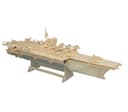 Archivo Vectorial de Portaaviones Puzzle 3D para Corte Láser