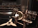 Vector de Rompecabezas 3D Soporte para Botella y Vasos de Chupito Avión