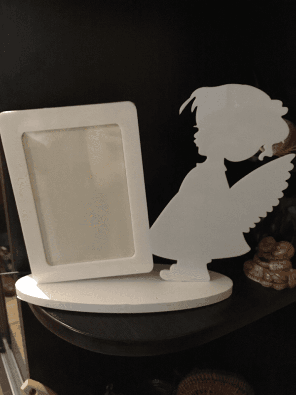 Angel Photo Frame Laser Cut Vector File