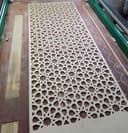 Panel Divisor de Ambientes con Diseño Árabe Geométrico - Archivo DXF