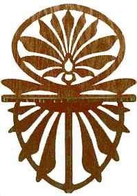 Art Nouveau Style Wall Shelf Vector Laser Cut File