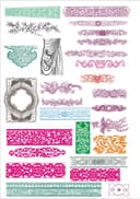 Asian Decorative Patterns and Ornaments Vector Set (CDR, SVG)