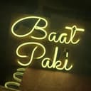Baat Pakki Neon Script Sign Vector File for Laser Cutting