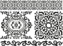 Arquivos Vetoriais de Ornamentos e Bordas Barrocas