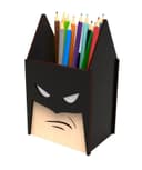 Archivo Vector Portalápices Batman para Corte Láser