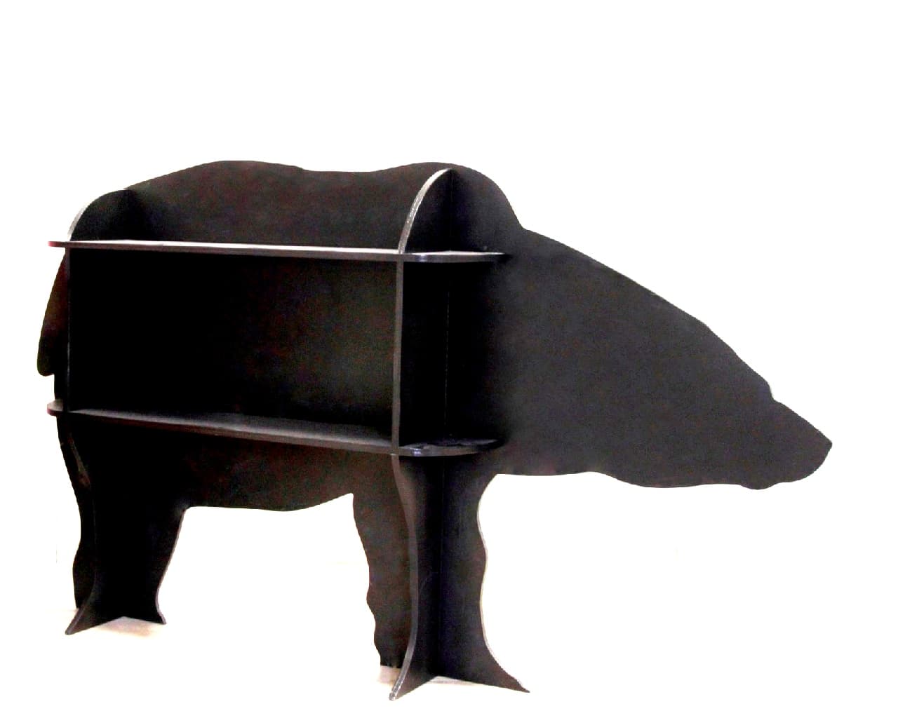 Bear Shaped Storage Shelf Laser Cut Vector File