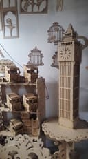 Archivo Vectorial Big Ben Puzzle 3D Corte Láser (DXF)