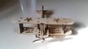 Biplane 3D Puzzle Laser Cut Vector File