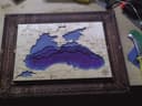 Archivo de Corte Láser Mapa Batimétrico del Mar Negro (SVG, DXF)