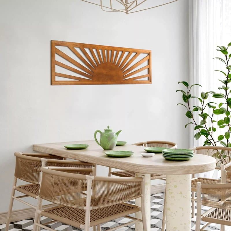 Boho Sunburst Wall Art Vector Laser Cut File