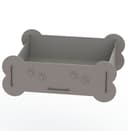 Bone-Shaped Pet Bed Laser Cut Vector File DXF