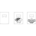 Bottle Opener Credit Card Style Vector DXF Files