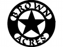 Archivo Vectorial DXF de Letrero de Estrella Brown Acres